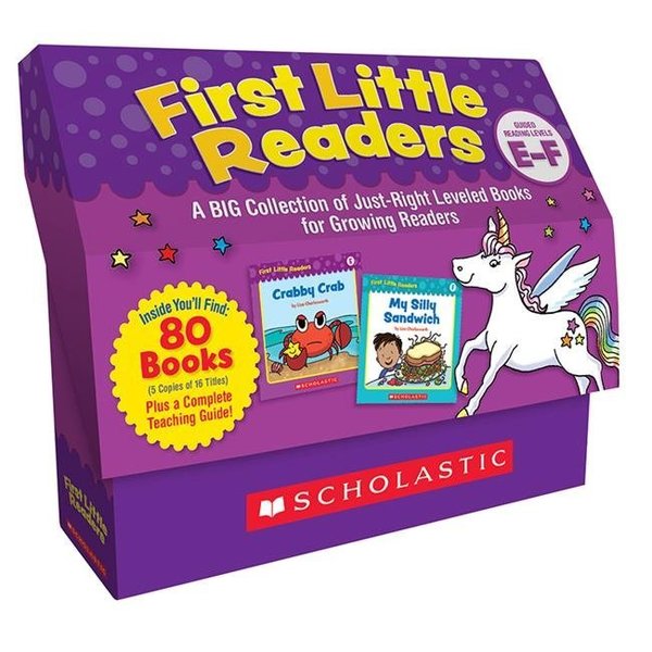 Scholastics Teacher Scholastic Teaching Resources SC-825656 First Little Readers Classroom Set - Levels E & F SC-825656